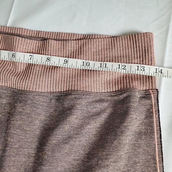 Victoria’s Secret PINK Active Women’s Leggings Size L Rose Pink Seamless Stretch - Picture 6 of 10
